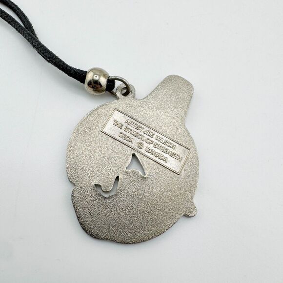 Signed Joe Wilson Orca Pendant – Symbol of Strength Canada Indigenous Artisan - Picture 10 of 11